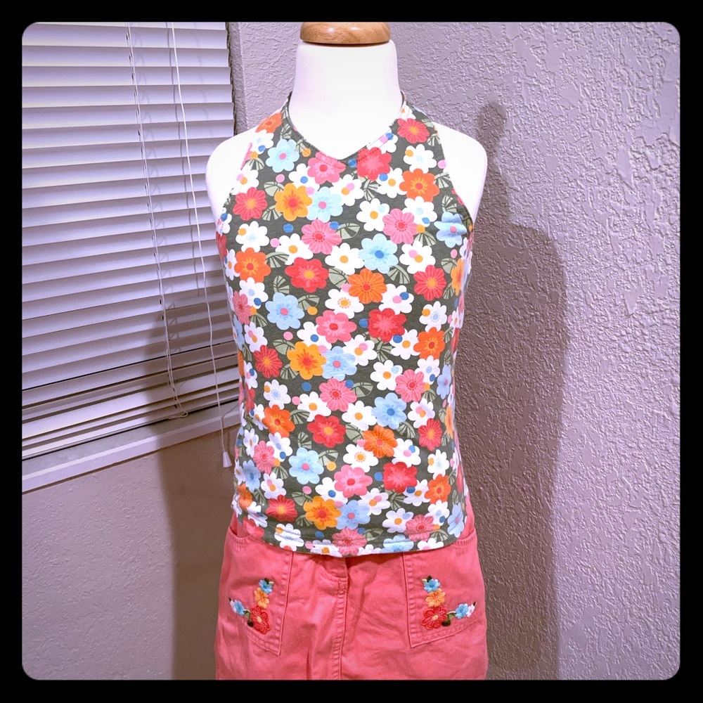 Gymboree 2 pc Skort & Halter Top Sz 8